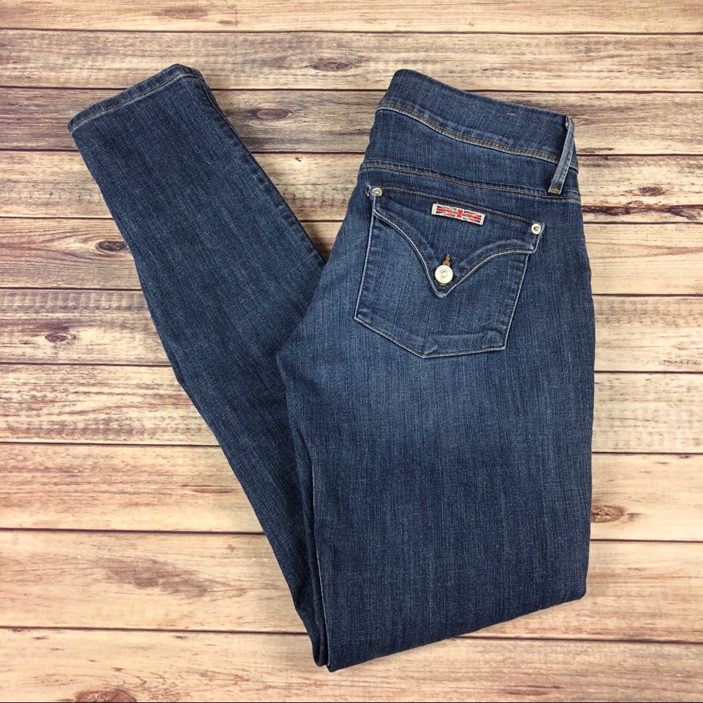 Hudson Jeans Women's Skinny Indigo Stretch Denim